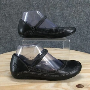 Earth Origins Shoes Womens 6.5 Drew Mary Jane Black Leather Round Toe Comfort - Picture 1 of 16