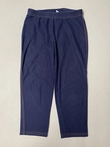 Est 1989 Place Girls Pants  Size M (7/8) Blue Elastic Waist - Picture 1 of 5