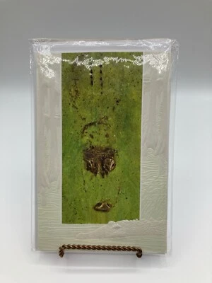 NEW Pumpernickel Press Greeting Cards Set of 5 Gator in Duck Weed Embossed - Image 1 of 4