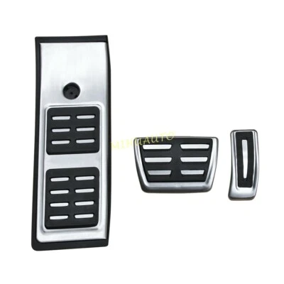 Cubierta de pedal antideslizante LHD para Audi Q5 FY 2018-2024 reposapiés tapa de pastillas de freno de gas Foto 1 de 4