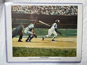 Hank Aaron 9 1/2" x 7" Foto - Bild 1 von 2