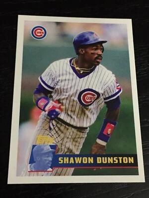 SHAWON DUNSTON 2013 Topps Archives Chicago Cubs STADIUM SEASON GIVEAWAY CUBS-5 - Image 1 of 2