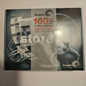 Seagate 160GB SATA Barracuda 7200 RPM 3.5" ST3160811AS Hard Drive Storage NEW - Picture 1 of 11