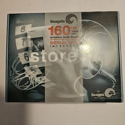 Seagate 160GB SATA Barracuda 7200 RPM 3.5" ST3160811AS Hard Drive Storage NEW - Image 1 of 4