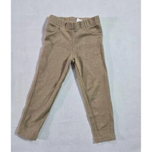 Carters Glittery Stretch Elastic Waistband Leggings Pants Size 4T - Picture 1 of 3