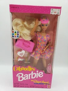 Vintage 1992 Caboodles Barbie mit Glitzer Strand Makeup Mattel - Bild 1 von 12