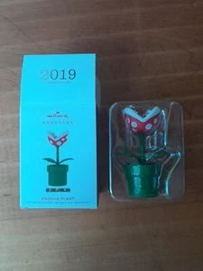 Hallmark 2019 Nintendo Super Mario Piranha Plant Ornament Limited Edition - Bild 1 von 5