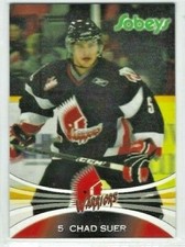 2008-09 Moose Jaw Warriors (WHL) Chad Suer
