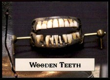 2020 Historic Autographs P.O.T.U.S. The First 36 Wooden Teeth #38 TW15150