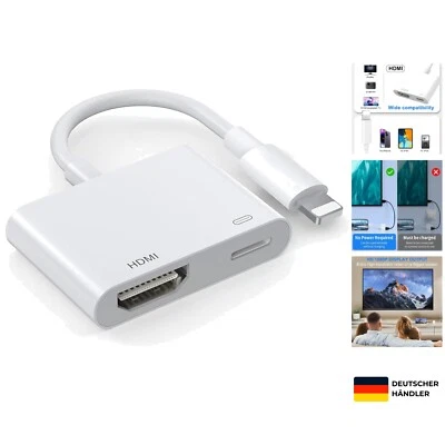 HDMI Digital AV Adapter für iPhone -  für Präsentationen und Streaming - Bild 1 von 4