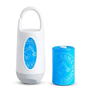 Munchkin® Dispenser Sacchetti per Pannolini a Braccio e Martello e 24 Sacchetti per Smaltimento Pannolini - Foto 1 di 5