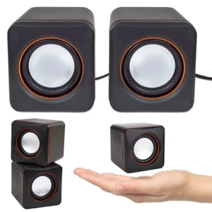CASSE ALTOPARLANTI 2.0 PER PC GAMING PER PC E LAPTOP NOTEBOOK JACK USB - Foto 1 di 10