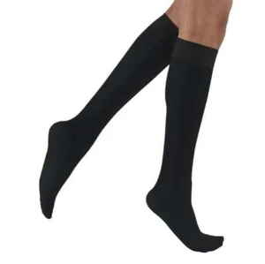 Activa Sheer Therapy Women's Dress Socks 15-20mmHg (Black) Large - Picture 1 of 4