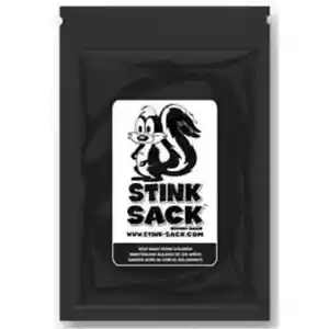 Stink Sack Smell Proof Bags 10CT Medium 4" X 6" Black Bags - Picture 1 of 1