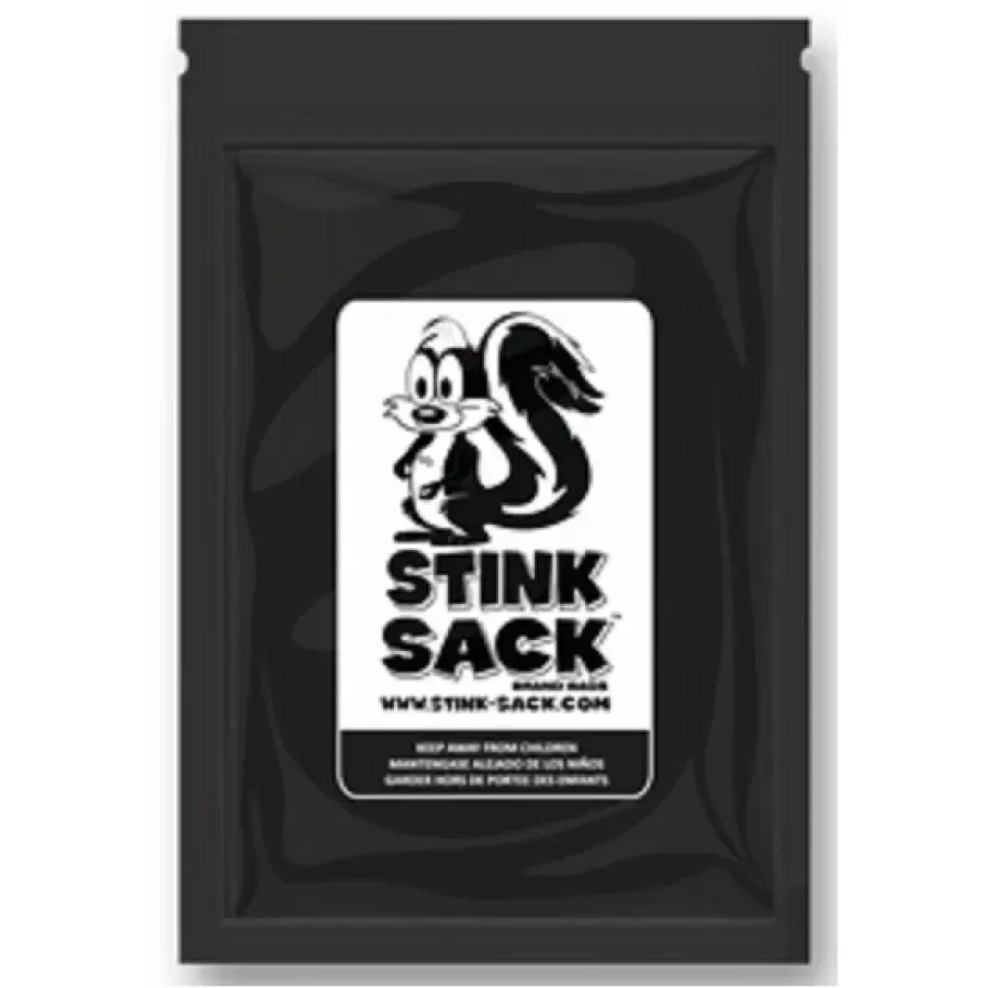 Bolsas a prueba de olores Stink Sack 10CT medianas 4" X 6" bolsas negras Foto 1 de 1