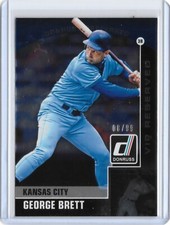 2015 Donruss Preferred VIP Reserved Black George Brett #ed /99