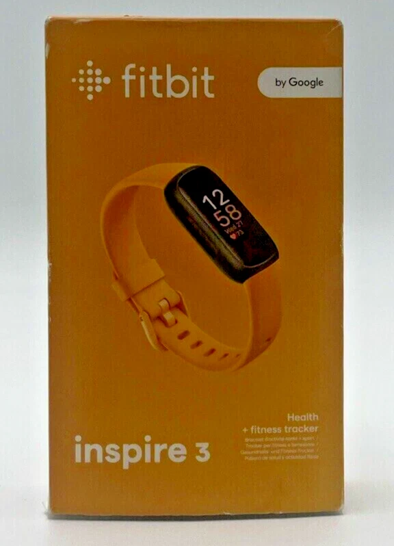 Fitbit Inspire 3 - Rastreador de actividad - ARAÑADO - Amarillo resplandor matutino Foto 1 de 1