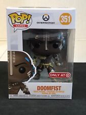 Funko Pop Overwatch Doomfist #351 Target NIB (Box Damage)