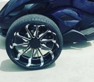 SPYDER Roadster 20" BLACK TORNADO WHEEL PACKAGE 3 10-11 CANAM SPYDER Roadster RS Foto 1 de 4