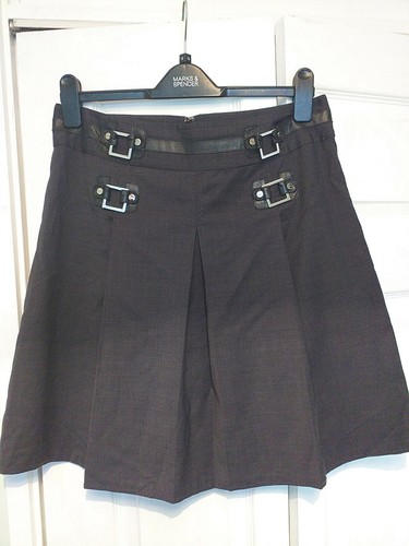 Gonna grigia Tory Burch usata rara in ottime condizioni US 10 UK 14