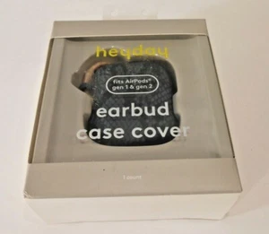 NEU Heyday AirPod Ohrhörer Hülle Cover - Grün Schlangenhaut Print AirPods Gen 1 & 2 - Bild 1 von 5