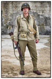 Photograph WW 2 Solder Colorized The size of our photos are 8.5” x 11” - Picture 1 of 1