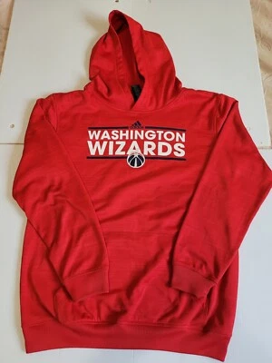 Washington Wizards Adidas Ultimate Tee Boys Size LX(18) Hooded Sweater. - Image 1 of 4