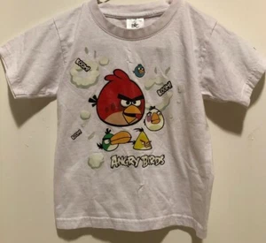 Angry Birds T Shirt for _KIDS_ Size 3-4 White. - Picture 1 of 6