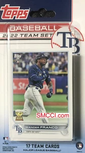 Tampa Bay Rays 2022 Topps Factory Sealed Team Set Wander Franco All Star Rookie - Imagen 1 de 2