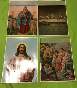 Vintage ~ 1956 ~ Litho Prints ~ Superior Calendar ~ Religious ~ 12"x16.75 ~ 4 - Picture 1 of 12