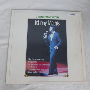 Johnny Mathis Christmas With w/ Shrink LP Vinyl Record Album - Picture 1 of 4