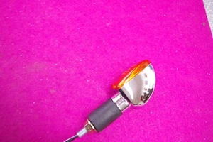 Mini Intermitente Cromo 12V 21W Moto Scooter Quad Universal Chopper Bobber - Imagen 1 de 3