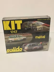 SOLIDO UNPAINTED METAL KIT 58K RENAULT 5 COUPE 1/43 SCALE. - Foto 1 di 3