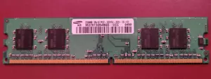 Samsung 256MB 1Rx16 PC2-3200R-333-10-C1 RAM - Picture 1 of 2