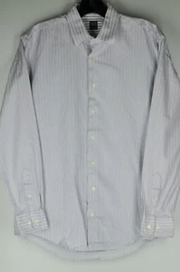 Ike Behar Boy's Lavender & White Stripe Cotton Casual Shirt XL Xlarge size 18 - Picture 1 of 4