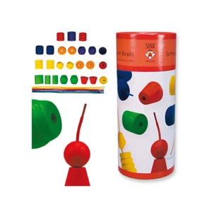 Sina 07000100 Schmuck-Holzperlen, Fädelspiel   NEU OVP: - Picture 1 of 1