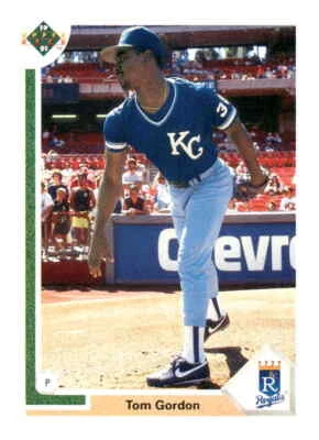 1991 Upper Deck #431c Tom Gordon - Image 1 of 2