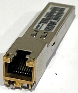 Juniper SFP-1GE-T 740-038291 1000BASE-T SFP Copper RJ45 1Gbps Transceiver - Picture 1 of 5
