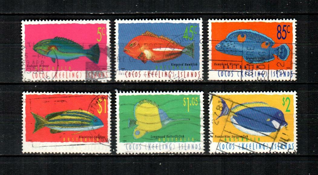 3282 外国切手 ココス諸島 1969年 島の野生生物 貝 鳥 12種完 Oriental Stork stamps - mainly images - gallery format
