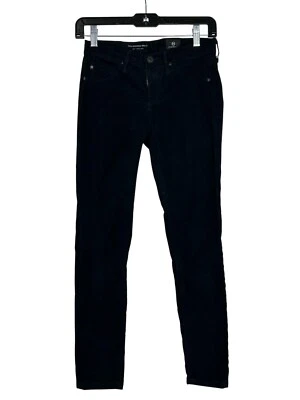 AG Adriano Goldschmied Mujer El Legging Tobillo Super Ajustado Negro Pana 24R Foto 1 de 4