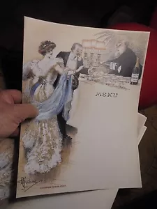 Menu Champagne Perrier Jouet Période Art Nouveau Années Folles Guillaume Ans 60 - Foto 1 di 1