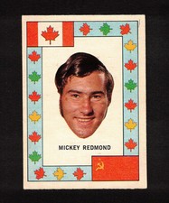 1972-73 MICKEY REDMOND VG-EX+ OPC Canada Russia Summit Series Star Hockey Card