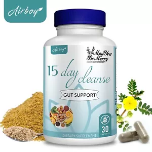 15 Day Cleanse - Gut and Colon Support, Detox, Weight Loss, Constipation Relief - Picture 1 of 13