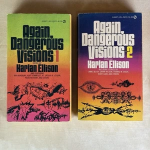 Harlan Ellison (ed.), Again Dangerous Visions, 1 & 2, vintage paperbacks (1973) - Picture 1 of 12