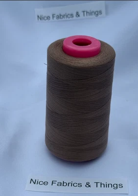 50 Spools -Brown AX 662 Multi Purpose Sewing Thread - Image 1 of 3