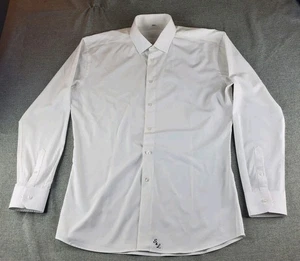 State & Liberty Shirt Men XXL White Button Down Slim 4 Way Stretch Performance - Picture 1 of 12