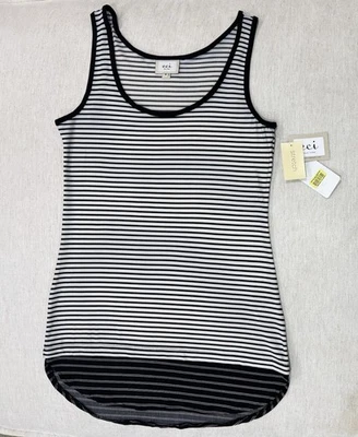 Camiseta sin mangas a rayas Eci New York talla mediana nueva con etiquetas Foto 1 de 4