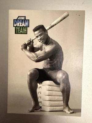 1992 Score Dream Team Rickey Henderson Card #441 Oakland Athletics - Image 1 of 2