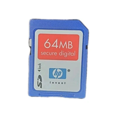 Genuine SanDisk 64MB SD Secure Digital Memory Card for older Cameras & Devices - Image 1 of 2
