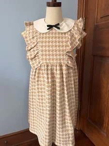 Janie And Jack Houndstooth Dress NWT Size 10 - Picture 1 of 5